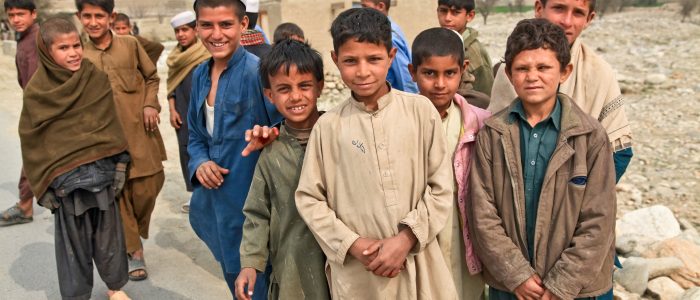 Afghan children